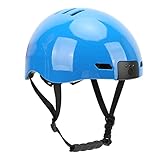 Fahrradhelm-Kamera, 1080P High Definition, Verstellbar, Intelligenter Fahrradhelm, Leicht, Zum Fahren (BLUE)