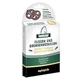 Equisept Fliegen & BremsenMedaillon 2er Pack Innovative Lösung zur Insektenabwehr am Pferd Einfaches Anbringen an Halfter oder Trense Bis zu 4 Wochen repellierende Wirkung Dopingfrei