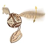 UGEARS Goldener Schnatz Harry Potter 3D-Puzzles für Erwachsene zum Bauen - 3D-Holzpuzzles für Jugendliche - Erwachsenen-3D-Puzzle Harry Potter Set - 3D-Modellbausätze für Erwachsene