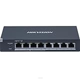 DS-3E0508P-O Hikvision mit 4 Ports, PoE 60 W