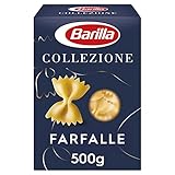 Barilla Collezione Farfalle Pasta aus hochwertigem Hartweizen immer al dente, (1 x 500 g)