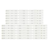 WEIYAOYAOWH LED Streifen for GR-UNDI-G 49VLE5523BG 49GFB6623 49VLE6523BL 49LENZA6627 49VLE6565BL LM41-00177A 00176A IC-B-HWCR49D640L HWCR49D640R