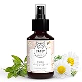 Catly Katzenminze Spray als Beruhigungsmittel für Katzen - 100ml - Natürliches Katzen Entspannungs- & Anti-Stress-Mittel für Katzen, Anti Stress Katzen Beruhigungsmittel, Catnip Spray Katze Beruhigung