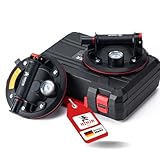 NINJA DIY Saugheber 2er Set - Robuste Glasheber für Glas, Fenster, Laminat, Fliesen, nur für glatte Oberflächen – NICHT FÜR TERASSENPlATTEN UND RAUE OBERFLÄCHEN - Vakuumheber Saugnäpfe für Fenster