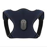 LPQKCcY Rücken Geradehalter mit Massagefunktion, Verstellbare Haltungskorrektur Rücken Herren mit Heizung, RückenstüTzgüRtel Vibrationsfunktion, Posture Corrector für Schultergurt Haltungskorrektur