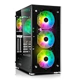 Memory PC Gaming PC (Ryzen 5 5600G 6X 4.4 GHz, Vega Grafik, 16 GB DDR4 RAM High Speed, 1TB SSD, Win 11 Pro) RGB Gamer