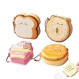 Haftnotizen Set, Haftnotizen Pads - Süße Hautnoten Haftnotizen | 4 x für die Herstellung von Karikaturen für Selbstteam-Desktop-Dekoration, Bur Bürozubehör