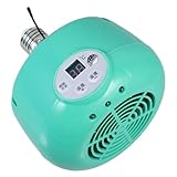 LOORGVEL Hochwertige Brutmaschinen Heizung mit Einstellbarer Temperatur Geräuschloser Wärmelampe für Küken und Kleintiere Energiesparender Wärmestrahler Lichtemission Sicher und