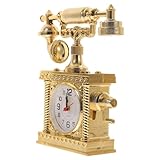 Ciieeo Mini Elektronischer Wecker Desktop Clock Tragbar Leicht Kreativ Stilvoll Zufällige Farbe für Schlafzimmer Büro Schüler Zufällige Farbe