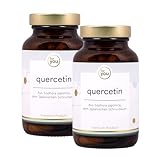 for you quercetin Doppelpack - 2x90 Kapseln mit Quercetin & Vitamin C - Quercetin aus Sophora japonica, dem Japanischen Schnurbaum - Pro Kapsel 500mg reines Quercetin - Laborgeprüft & Ohne Zusätze