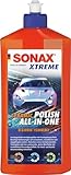 SONAX XTREME Ceramic Polish All-in-One (500 ml) beseitigt Verkratzungen auf vermatteten, verwitterten und ungepflegten Lacken | Art-Nr. 02472000