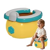 Toilettensitz für Reisen, zusammenklappbar, für Kinder im Alter von 2 bis 6 Jahren, süßer Kürbis, faltbar, für Kinder im Alter von 2 bis 6 Jahren
