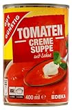 Gut & Günstig Tomatencreme-Suppe mit Sahne, 6er Pack (6 x 400ml)