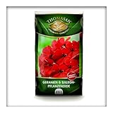 Geranien- & Balkonpflanzenerde 40 L, für Balkonkästen, Schalen oder Kübeln auf dem Balkon, der Terrasse und im Garten