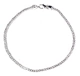 Königsarmband 925 Silber 2 mm 20 cm Silberarmband Armband Königskette Damen Herren original italienische Byzantiner Kette Schmuck ab Fabrik tendenze Italy D-BZ2-20