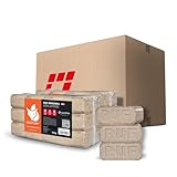 HEIZFUXX Holzbriketts Ruf Original Red 10kg x 2 Gebinde 20kg Paket Hartholzbriketts Kaminbriketts Ofenbriketts Brennholz Brikett Gluthalter Briketts Paligo