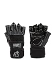 Gorilla Wear Dallas Wrist Wrap Gloves - schwarz Bodybuilding und Fitness Accessoires für Herren, XXL