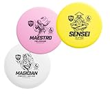 Discmania Active Soft Disc Golf 3er Set - inkl. Disc Golf Putter, Mid-Range und Driver, Frisbee Golf Disc Set, Disc Golf Starter Set (Farben Werden variieren)