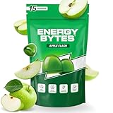 Energy Bytes Koffein Kaugummi - Schneller, leckerer Boost für Konzentration und Produktivität - Besser als Energydrinks, Gels, Kaubonbons - Vegan, zuckerarm, mit Vitamine A, D, B3, B6 & B12 | 15-Stück