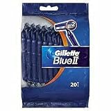Gillette Blue II Einwegrasierer, 20 Rasierer
