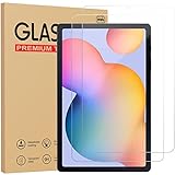 Gerutek 2 Stück Schutzfolie für Samsung Galaxy Tab S6 Lite 2024/2022/2020 10,4 Zoll, 9H Härte, Hülle Freundllich, Anti-Kratzen, Anti-Bläschen Displayfolie für Galaxy Tab S6 Lite (P620/P625/P613//P610)