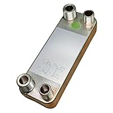 GWGQTELENC Kupfergelöteter Plattenwärmetauscher 2KW Wärmeübertragung zwischen Wasser und Wasser