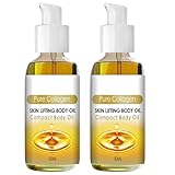 KOAHDE Kollagen Lifting Körperöl,Collagen Lifting Body Oil,50ML,2PC,Pflegeöl für den Leichten Körper,Tägliche Körperpflege