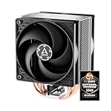 ARCTIC Freezer 36 - CPU Kühler mit Push-Pull für Intel & AMD, Single-Tower, Zwei druckoptimierte 120 mm P-Lüfter, Hydrodynamisches Gleitlager, 200–1800 rpm, 4 Heatpipes, inkl. MX-6 Wärmeleitpaste