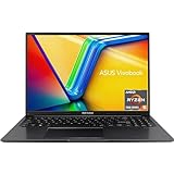 ASUS Vivobook 16 Laptop | 16' FHD+ 16:10 entspiegeltes IPS Display | AMD Ryzen 5 7530U | 16 GB RAM | 512 GB SSD | AMD Radeon | Windows 11 | QWERTZ Tastatur | Indie Black