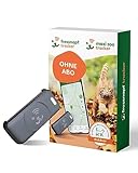 Fressnapf GPS Tracker für Katzen - 2. Generation - Ohne Abo - Ortung ohne Entfernungsbegrenzung - Aktivitätserkennung & Gesundheitsfunktion - Katzenfreundliches Design