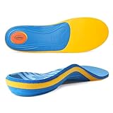 3ANGNI Fersensporn Einlagen Orthopädische Einlegesohlen Bei Plattfuß, Plantarfasziitis, Senk Spreizfuß, Komfort Fußgewölbestütze Einlegesohlen Herren Damen