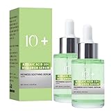 Azelaic Acid 10+ Hyaluron Redness Soothing Serum, Azelainsäure Gesichtsserum, Azelaic Acid Serum, Azelaic 10 Hyaluron Serum, Gesichtsserum Gegen Rötungen Hellt Pickelmale auf für Empfindliche Haut