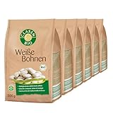 6x CLASEN Bio Weiße Bohnen getrocknet, vegan und glutenfrei - 500 g