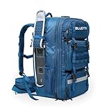 BLUETTI Handsfree 2 Solar Rucksack Tragbare Powerstation, 512Wh 700W LiFePO4 Akku mit einem 60L Rucksack, All-in-One Solarstromsystem für Wanderungen, Fotografie und Reisen (Solarpanel optional)