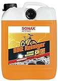 SONAX BIKE Reiniger (5 Liter) Fahrradreiniger für Aluminium, Mattlacke, Carbon- & Kunststoffoberflächen, reinigt Kette & Zahnkränze, für E-Bike, materialschonend | Art-Nr. 08525000