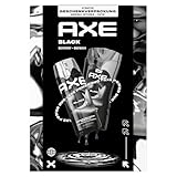 Axe Geschenkset Black Pflegeset mit Duschgel und Bodyspray (250 ml + 150 ml)
