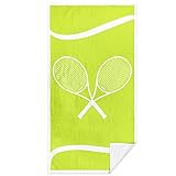 ChalkTalkSPORTS Tennis Premium Strandtuch | Tennis Time