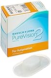 Bausch + Lomb PureVision2 for Astigmatism Monatslinsen, torische Kontaktlinsen, weich, 6 Stück BC 8.9 mm / DIA 14.5 / CYL -1.25 / Achse 170 / -2.5 Dioptrien