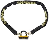 On-Guard Mastiff Fahrradschloss schwarz Schwarz 180 x 10 cm