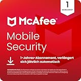McAfee Mobile Security | 12 Monate|Sicherheits-App für Mobilgeräte | Digitaler download