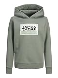 JACK & JONES JCOLOGAN SS24 Print Sweat Hood SN JNR