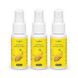 heybee® Propolis Immun-Spray mit Vitamin D, 30 ml (3er Pack) - das Mundspray für Kinder & Erwachsene, wohltuend für Hals & Rachen + stärkt das Immunsystem, Inhaltsstoffe aus nachhaltiger Imkerei