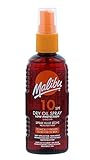 Malibu Wasserabweisendes, nicht fettendes Trockenöl mit niedrigem Schutz, Sonnenspray, LSF 10, 100 ml