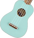 Fender Venice Sopran-Ukulele, Walnuss-Griffbrett, Daphne Blue