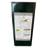 RACILIA Olivenöl Bio Nativ Extra Vergine 5 Liter Dose Natives Italienisches Kaltextrahiertes - Kaltgepresst Sizilianisches Oliven öl 5L | Premium Eignung für frische Gerichte, Grillgerichte und Salate