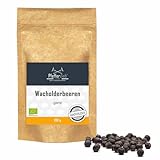 Wacholderbeeren ganz aus Wildsammlung, Wacholder, intensiv-blumig, handverlesen, Premium BIO Qualität, 100g - Pfefferdieb®
