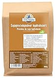 Neu - Erdschwalbe Hydrolisiertes Sojaprotein - Veganes Eiweißpulver, glutenfrei, ohne Zusatzstoff, ohne Süßungsmittel - 1 Kg