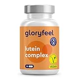 Lutein Zeaxanthin Kapseln – Augenvitamine – 90 Stück mit Vitamin A & Riboflavin – 3 Monats-Vorrat Augen-Kapseln – hochdosiert & vegan – entwickelt in Deutschland