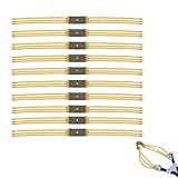 10 Stück Steinschleuder Gummi,Zwille Profi Jagd Gummiband Extra Stark Schleuder Sport Set Erwachsene Kinder Ersatzgummi Latex Slingshot Gummi Gummischlauch ZubehöR Rubber Bands,für Futterschleuder