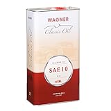 WAGNER Classic Einbereichsmotorenöl SAE 10 HD – Hochlegiertes, Mineralisches Motoröl für Oldtimer & Nutzfahrzeuge – API SH/CF-4 – 5L